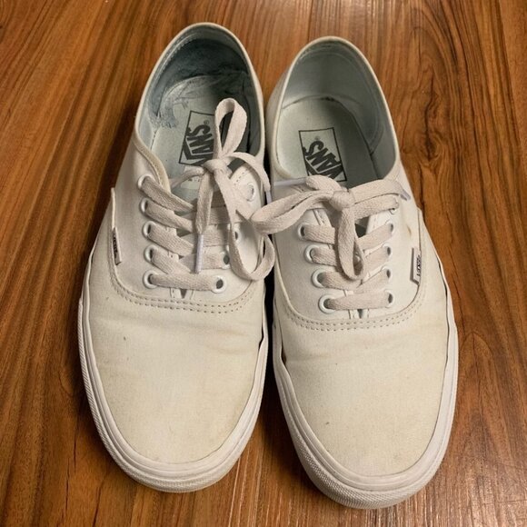 Authentic True White Vans - Picture 3 of 4